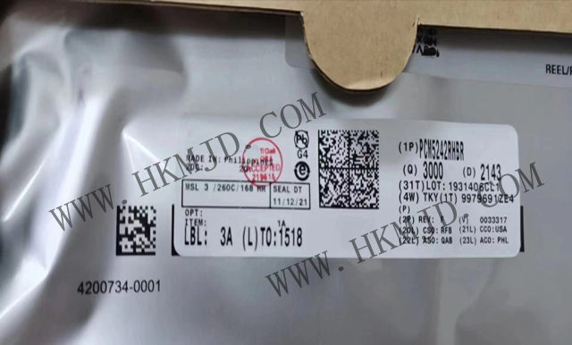 PCM5242RHBR (TI) 4.2VRMS DirectPath?、32 位、384kHz、114dB 音頻立體聲 DAC
