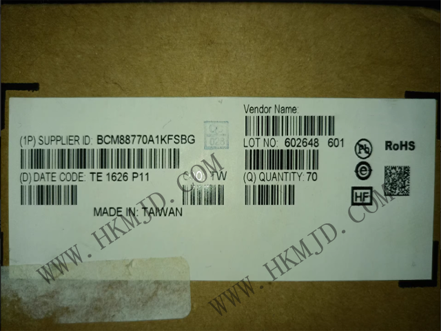 明佳達(dá)提供全新原裝 BCM88770A1KFSBG 現(xiàn)貨庫存，歡迎隨時(shí)聯(lián)系！