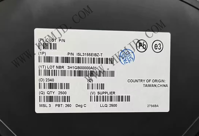 瑞薩電子 ISL3155EIBZ——高可靠性RS-485/RS-422收發(fā)器，帶16kV ESD保護(hù)功能