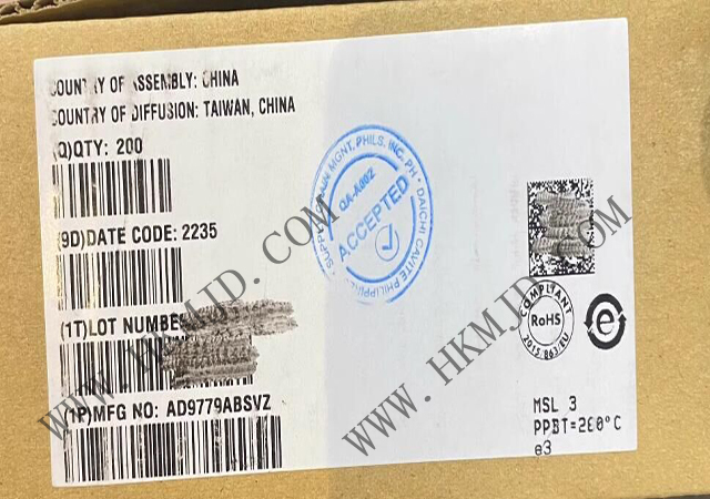 ADI AD9779ABSVZ 雙通道 16 位 1 GSPS 高動態(tài)范圍數(shù)模轉(zhuǎn)換器